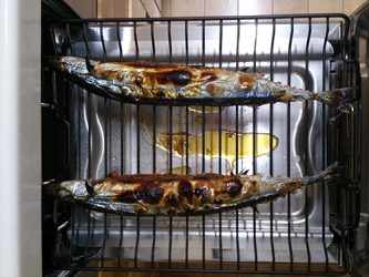 サンマの塩焼き