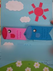 幼稚園の先生からメッセージカード